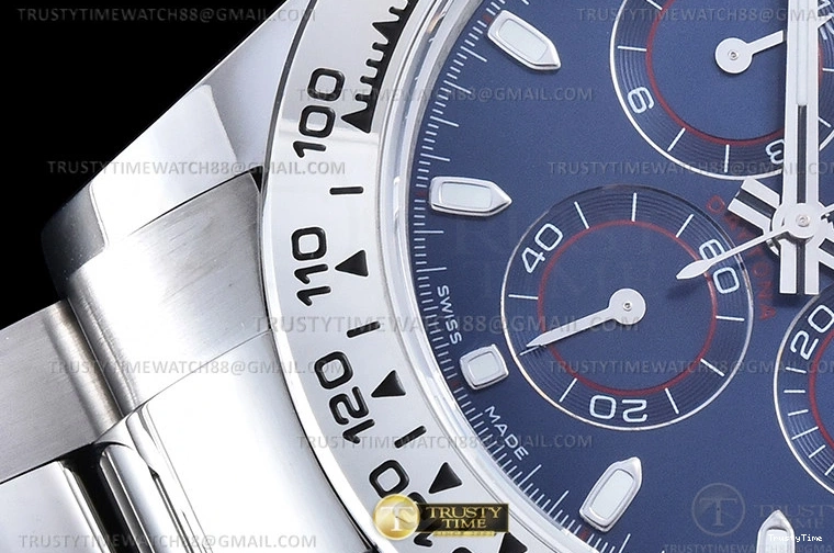 0424 ROLDYT0441A – Daytona 116509 904L WG WG Blue Stk QF V3 SH Timeless 954